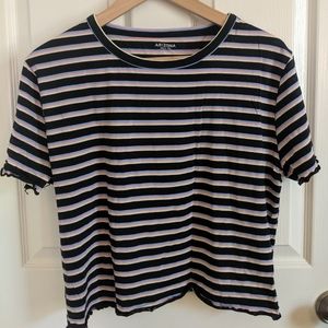 Teens Arizona Jean Company Striped T-shirt